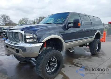 2000 Ford Excursion Limited z USA, uszkodzony, nr VIN 1FMNU43S8YEB25983